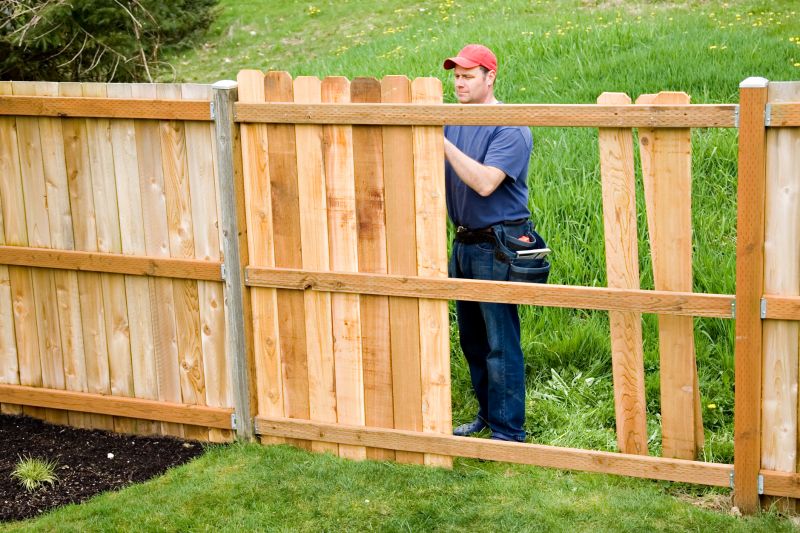 Spring Fence Installation